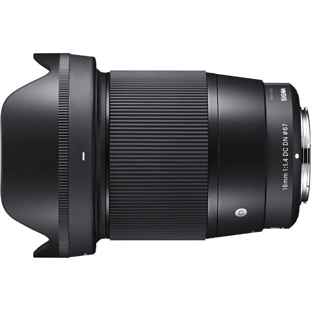 【Sigma】16mm F1.4 DC DN Contemporary for SONY E-MOUNT 接環 (公司貨) 廣角定焦鏡頭 人像鏡 APS-C 鏡頭