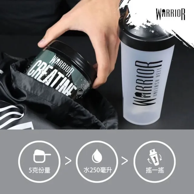 【巴弟蛋白】WARRIOR 勇士 一水肌酸粉 300g｜水合肌酸 Creatine Myptotein 全素 無麩質