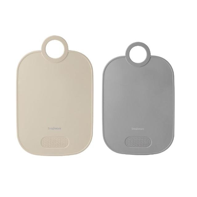 【CorelleBrands 康寧餐具】TPU彈力耐磨砧板大+小(兩色任選)