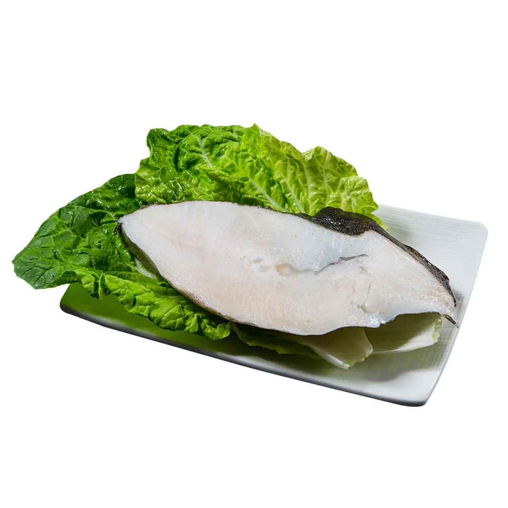 【急鮮配-鮮綠生活】嚴選鮮切大比目魚切片(250g/片 共9片-凍)
