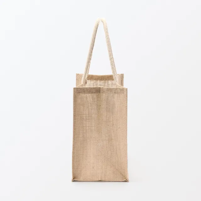 【MUJI 無印良品】黃麻購物袋原色A3