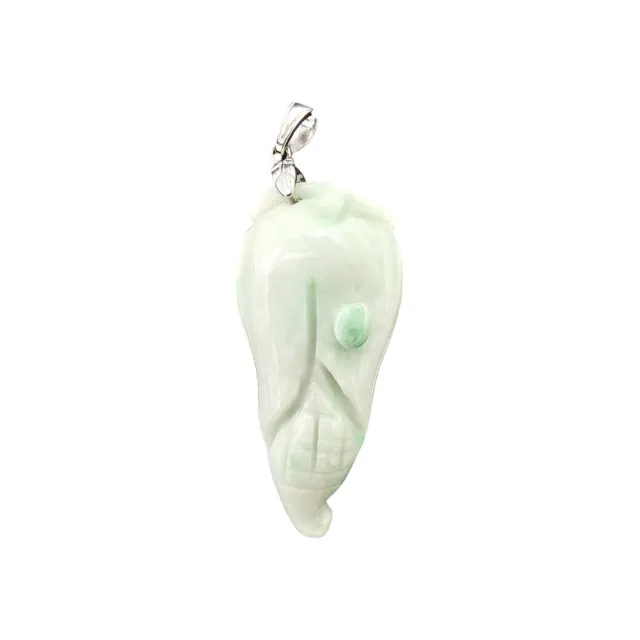 【藏古祥館】翡翠 白菜 SBA14 (宗教開運 翡翠)