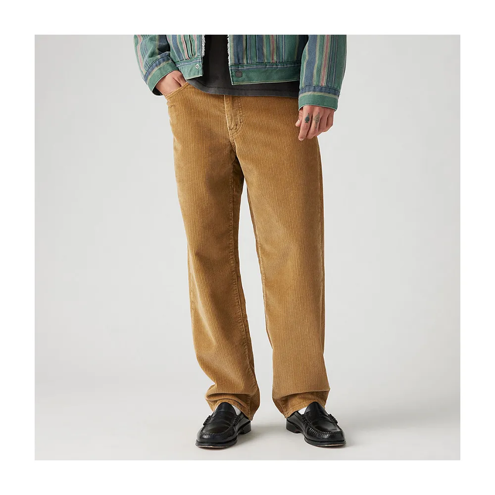 【LEVIS】568™ 男款中腰寬鬆直筒褲 / 燈芯絨 熱賣單品 29037-0080