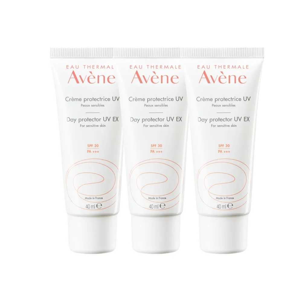 【Avene 雅漾官方直營】618限定★抗UV防曬隔離3入囤貨組(妝前乳)