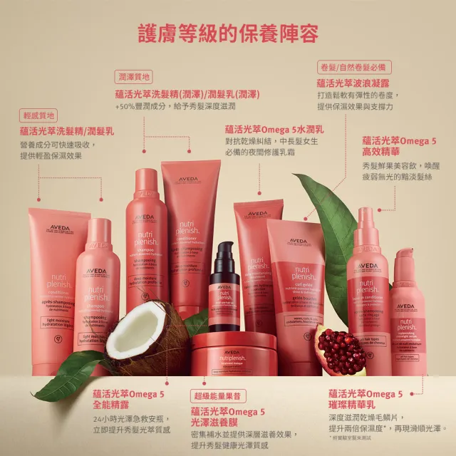 【AVEDA】蘊活光萃Omega 5高效精華200ml(免沖洗護髮)
