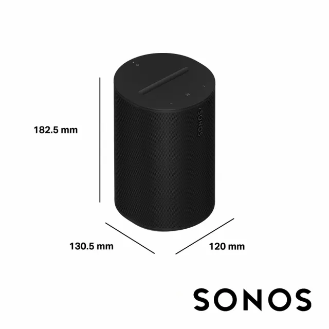 【SONOS】Era 100無線智慧喇叭 黑/白 (公司貨)