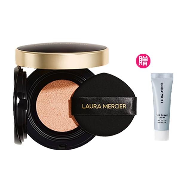【LAURA MERCIER 蘿拉蜜思】煥顏氣墊粉餅 15g(冠軍氣墊/無瑕底妝)