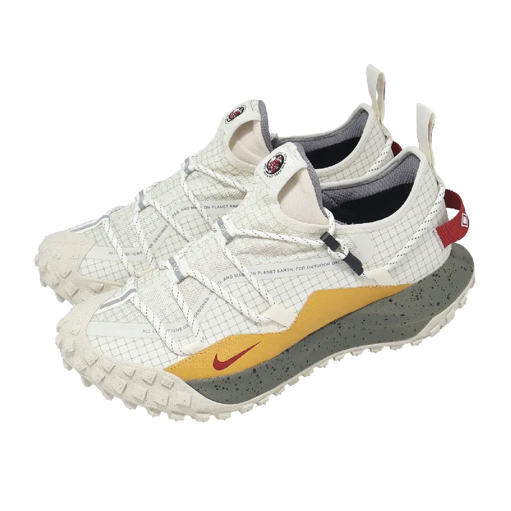 NIKE 耐吉】戶外鞋ACG Mountain Fly GTX SE 男鞋米白卡其防水IQ9789