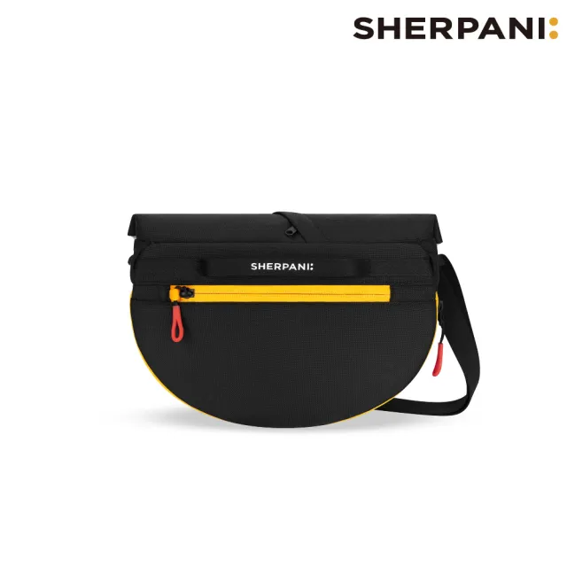 【Sherpani】雙11 RFID 防潑水多功能郵差包 26I Milli 2L｜黑彩色 (RFID屏蔽 撥水 附零錢包)