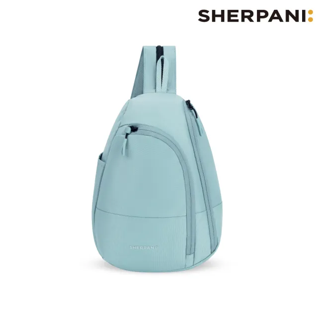 【Sherpani】雙11 RFID 防潑水多功能斜肩包 26I Wayfarer 8L｜海綠 (RFID屏蔽 撥水 肩背 後背)