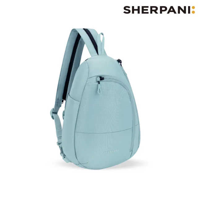 【Sherpani】RFID 防潑水多功能斜肩包 26I Wayfarer 8L|海綠 (RFID屏蔽 撥水 肩背 後背)