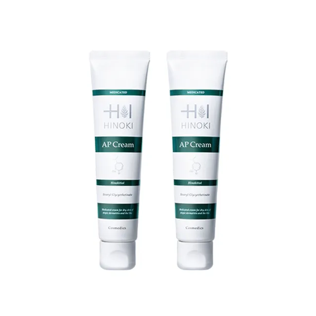 【HINOKI 肌粧品】(全身/敏感肌適用)全能修護霜2入組(保濕/修護/潤澤)
