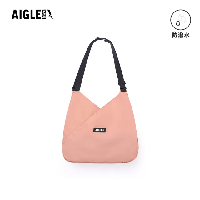 【AIGLE】防潑側背包 10L|AG-5AB13A026 深粉紅 (防水包 斜背包 旅行包 側肩背包 旅遊小包)