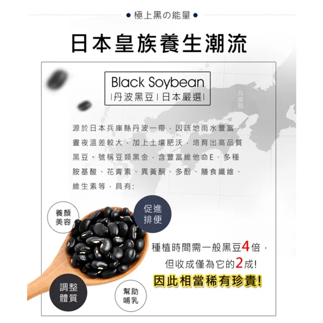 【BHK’s】黑豆 素食膠囊 3袋(30粒/袋)