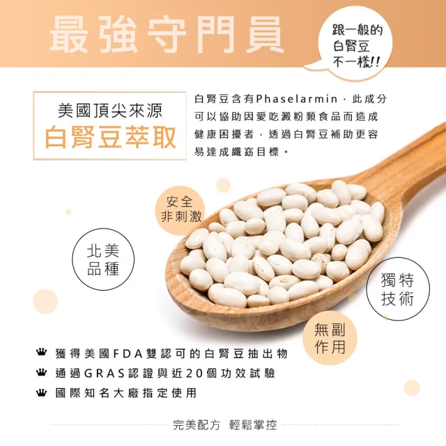 【BHK’s】白腎豆 素食膠囊 3袋(30粒/袋)