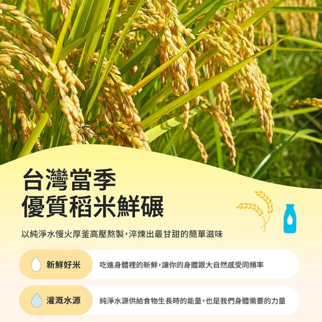【掌生穀粒】糜咕熬米湯 12瓶/箱 2箱組(共24瓶 全素食 米粥)