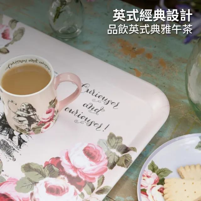 【MIKASA】美國 V&A長方托盤 夢遊仙境43cm / 餐盤 端盤 上菜盤