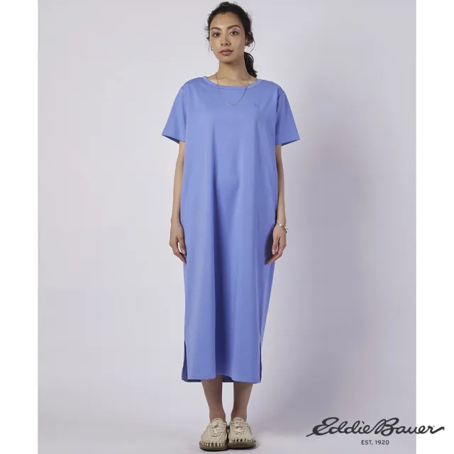 【Eddie Bauer】JAPAN EDITION 女性休閒運動洋裝 藍色 E-5DRA-1804