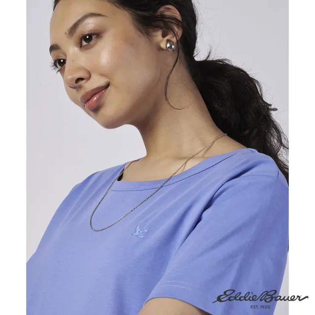 【Eddie Bauer】JAPAN EDITION 女性休閒運動洋裝 藍色 E-5DRA-1804