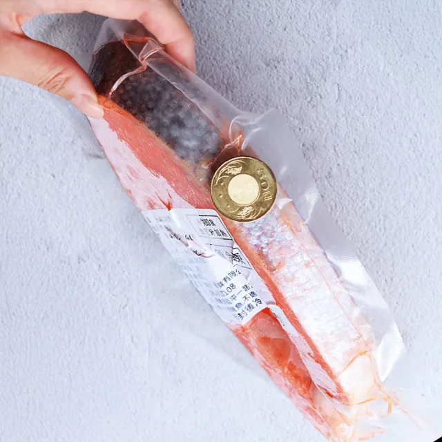 【優鮮配】厚切鮭魚420g X6片｜厚達 4-5 公分/腹部中段 /P級智利鮭魚/單片真空