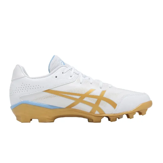 【asics 亞瑟士】棒壘球鞋 Star Shine 3 男鞋 女鞋 白 皮革 輕量 入門款 運動鞋 1123A033104
