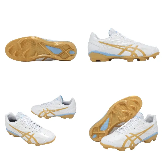 【asics 亞瑟士】棒壘球鞋 Star Shine 3 男鞋 女鞋 白 皮革 輕量 入門款 運動鞋 1123A033104