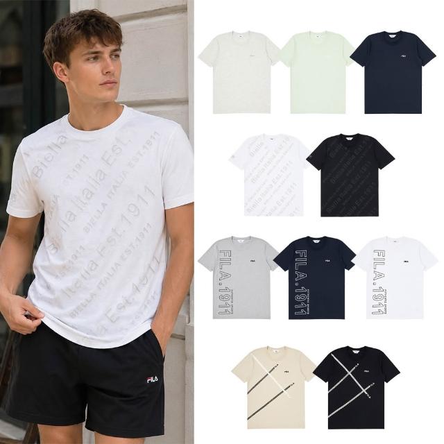【FILA】短袖T恤 中性款 男女款 運動上衣 運動服 (任選)