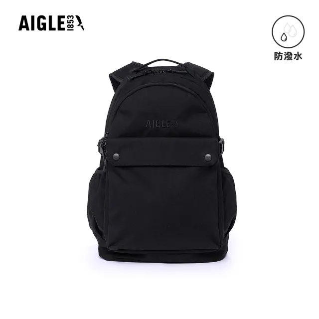 【AIGLE】防潑休閒背包 22L|AG-5AB08A100 黑色 (防水包 旅行後背包 背包 雙肩背包 後背包)