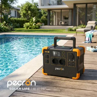 【Pecron】性能小鋼炮行動電站+收納袋 1200W/614Wh E600LFP 行動電源 車宿露營儲能 磷酸鐵鋰 防災備電