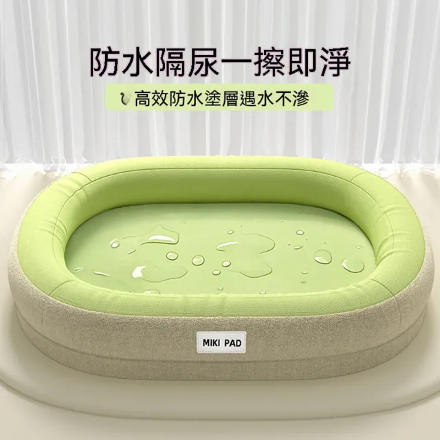 【Quality 聚家】狗窩 貓窩 寵物睡墊 75*60CM 建議15公斤內 四季通用 防滲水 耐撕咬 可拆洗