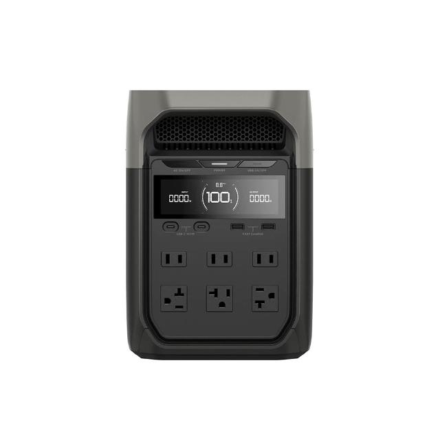 【ECOFLOW】DELTA 3 1800W戶外儲電設備 加贈收納包(儲能電源 防颱必備 停電神器)