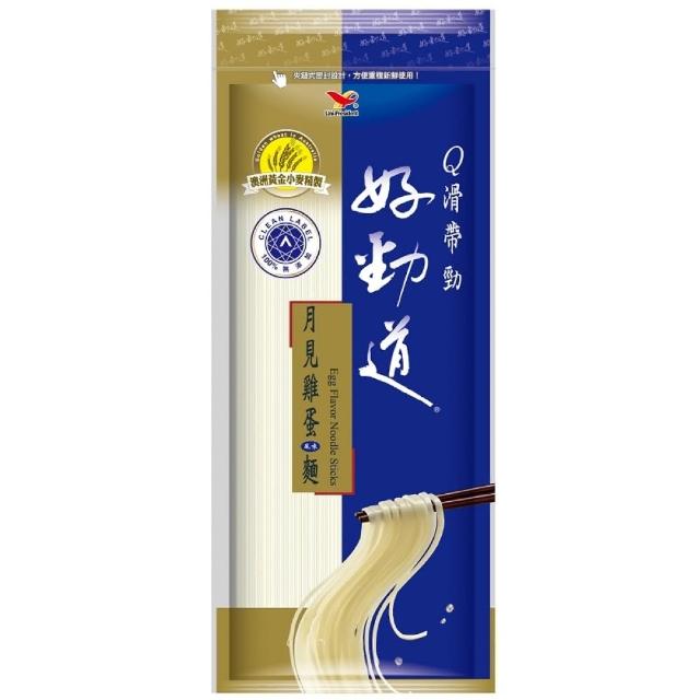 【好勁道】好勁道月見雞蛋麵300gx12入/箱