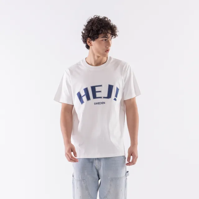 【SCANDINAVIAN FOREST 北歐小刺蝟】抗皺親膚柔滑奶油棉T (HEJ) T恤 純棉t 素t tshirt 男T 女T