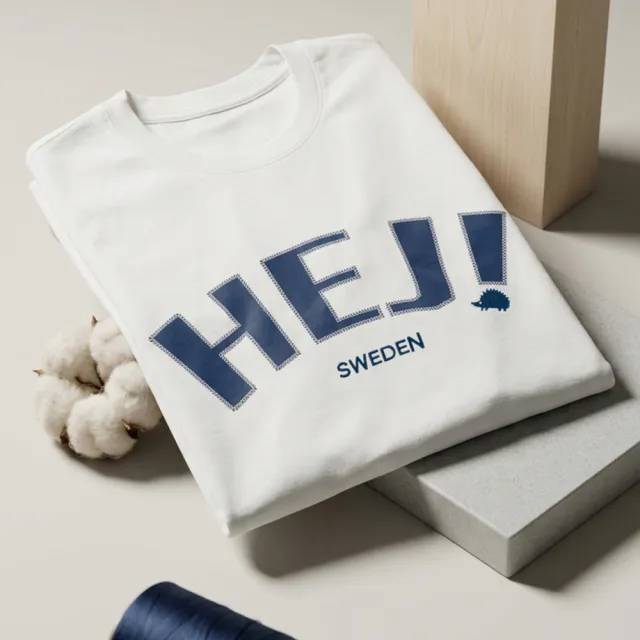 【SCANDINAVIAN FOREST 北歐小刺蝟】抗皺親膚柔滑奶油棉T (HEJ) T恤 純棉t 素t tshirt 男T 女T