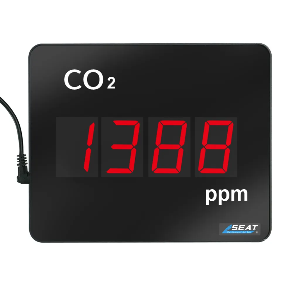 【HOME+】二氧化碳監控儀 空氣監測儀 co2偵測器 CO2濃度監測 B-LEDC7(空氣質量監測 空氣品質顯示板) - momo購物網 ...