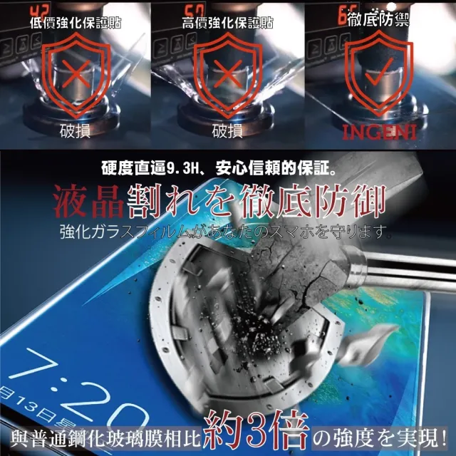 【INGENI】OPPO A77 5G 旭硝子玻璃保護貼 全滿版 黑邊