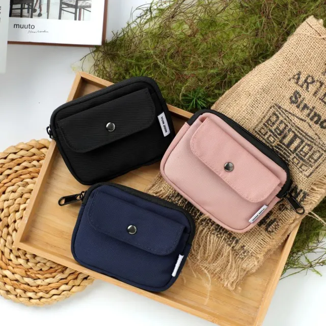 【YUN JOIN】贈品- Twill 時尚零錢包(防水包 防潑水 輕量 零錢包)