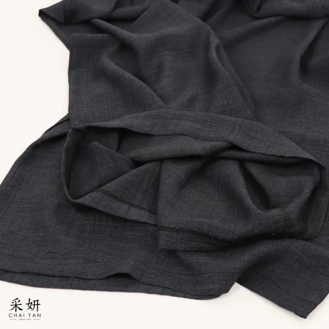 【CHAI YAN 采妍】輕薄透氣棉麻寬褲(春夏女裝/中大尺碼/專櫃/寬鬆/透氣)