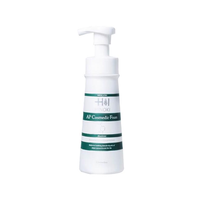 【HINOKI COSMEDICS 肌粧品】(全身、敏感肌適用)檜木醇全能潔顏慕斯 250ml(溫和/保濕/茶樹精油清香)