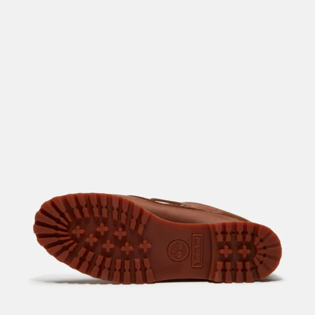 【Timberland】女款棕色特別款Timberland R Authentic三孔帆船鞋(A2GNVETD)