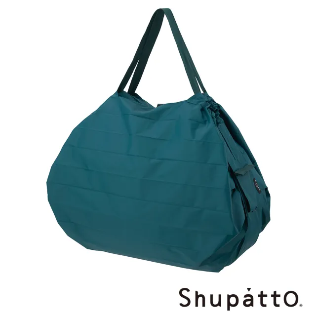 【SHUPATTO】官方直營燈籠型素色秒收環保啪啪包-大(秒收包/購物袋/春捲包)