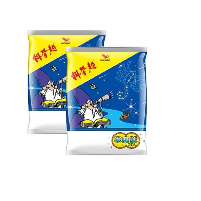 【科學麵】原味Mini包15gx20入 x2袋(共40入)  (TQF微笑標章)