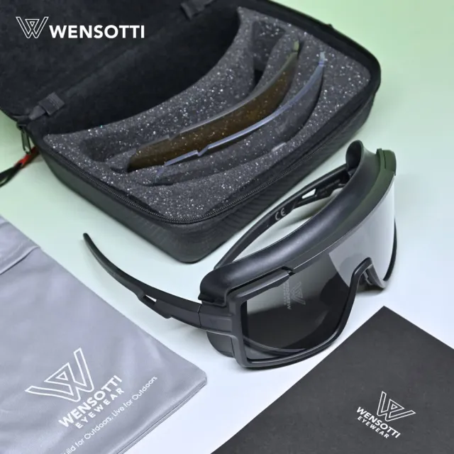 【Wensotti】TATTIC 軍用安全眼鏡 護目鏡 防護戰術眼鏡 太陽眼鏡(WI6004-M04)
