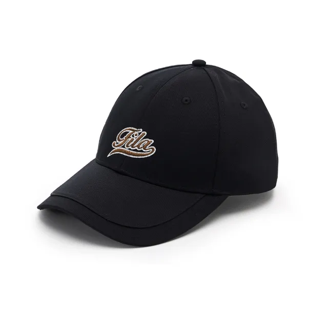 【FILA】經典LOGO帽-黑色 HTA-5002-BK