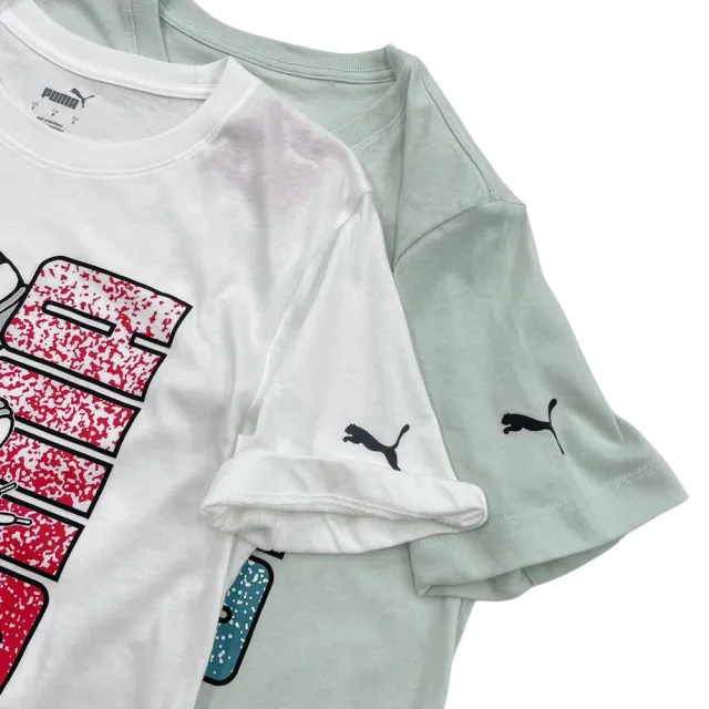 【PUMA】Puma  球鞋設計 短T 現貨 大尺碼 純棉 彪馬 短袖 T恤 保證正品(短袖9208CY3)
