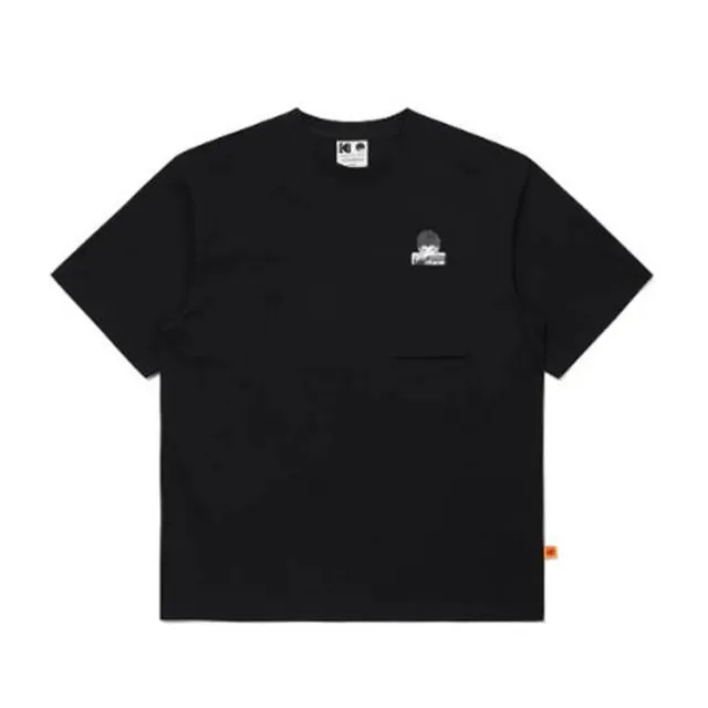 【KODAK Apparel】柯達 男女同款 短袖T恤 涼感 KODAK X Hirono 口袋印花 共2色 / KB602036BLK KB602036WHT