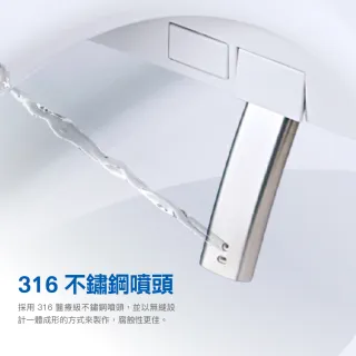 【CAESAR 凱撒衛浴】GTS 纖薄側操 溫水洗淨便座 TAF502 (含基本安裝 / 免治馬桶 / 瞬熱出水)