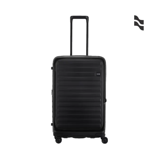 【LOJEL】假日照常配送 CUBO FIT 28吋 前開式擴充拉鍊拉桿箱(行李箱 旅行箱 胖胖箱)