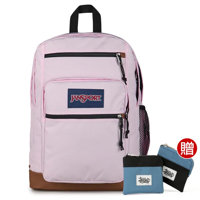 【JANSPORT】雙11 COOL STUDENT 校園系列後背包(冰晶粉)