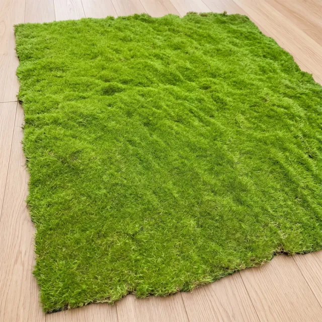 【HUGO DECO 榆果傢飾】特級擬真青苔草皮 (仿真苔蘚/植生牆/免澆水/攝影道具/陽台佈置)